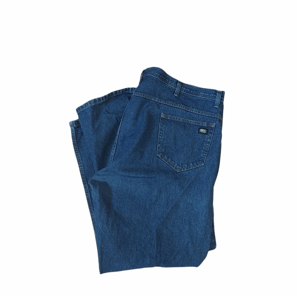 Mens Key Denim Blue Jeans Big‎ Mans Size 48 X 30 - RN# 17754 Excellent Condition